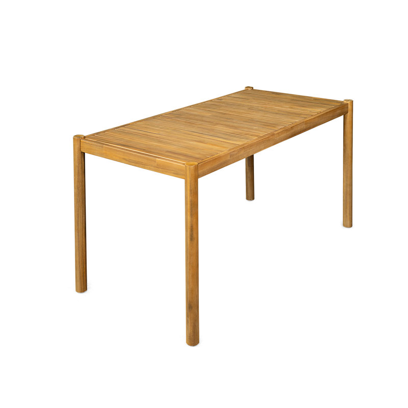 Table de réunion pour patio - Bois massif, stable et spacieuse, idéale pour les repas sur la terrasse, le jardin et le balcon. Disponible en plusieurs couleurs et de nombreuses dimensions.