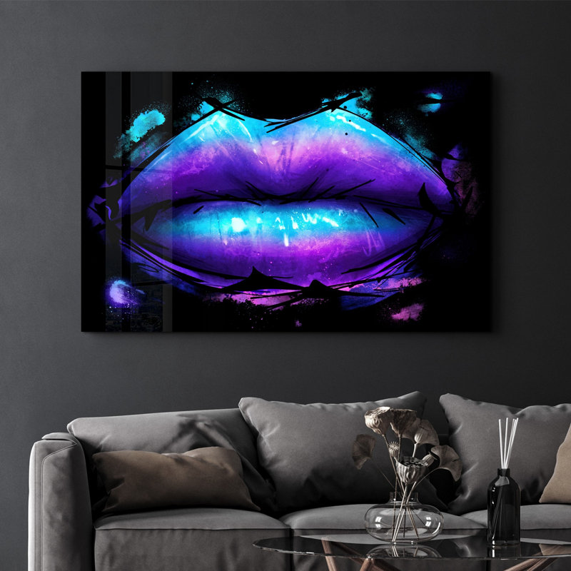 Élégante peinture murale en verre trempé de 13,8 po x 21,7 po | 100% verre trempé, épaisseur: 0,16 pouce | Imprimé UV pour des couleurs éclatantes | Parfait pour la décoration intérieure, le salon et les espaces de bureau