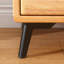 Console en bois d'hévéa massif