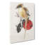 Bird Upon A Fruit Tree by Katsushika Hokusai - Wrapped Canvas Painting-55371852