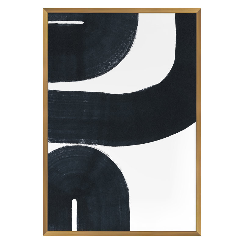 Fall 2022 " Pathway 10 " by Stefano Altamura, 36'' H x 25'' W, Gold Single Picture Framed