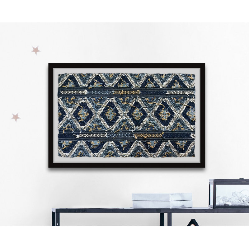 Triangular Wave - Single Picture Frame Print, 41cm H x 61cm W x 3.81cm D