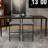 Aferdita Upholstered Counter Stool with Metal Frame-2004255302