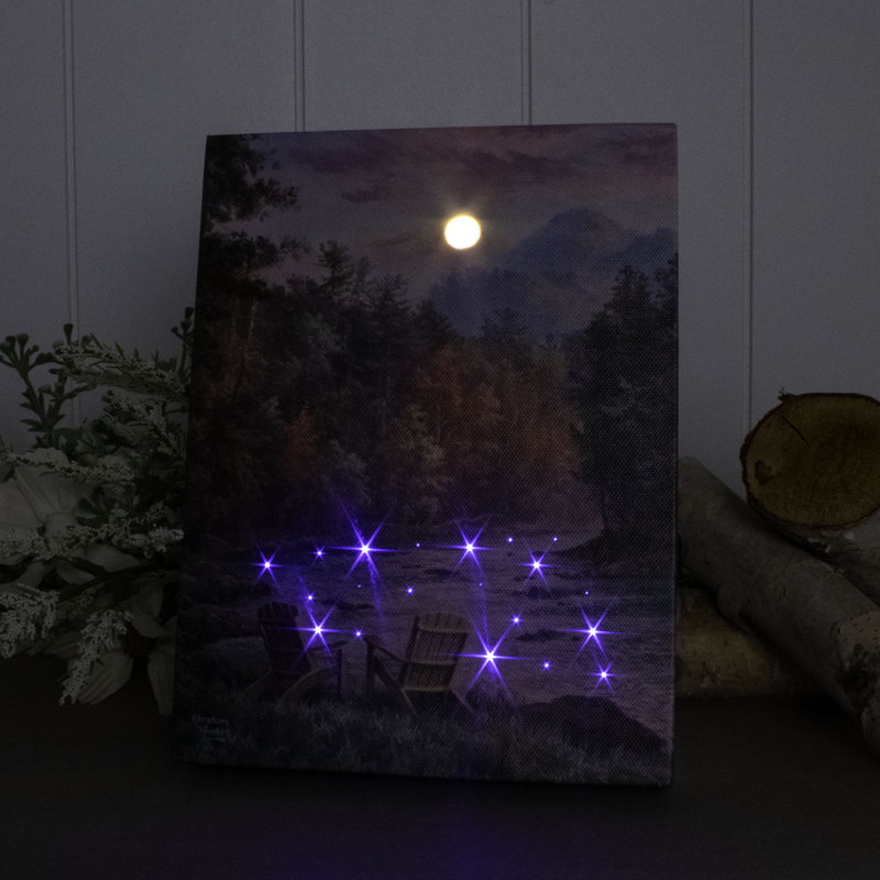 Place To Rest 8X6 Lighted Tabletop Canvas