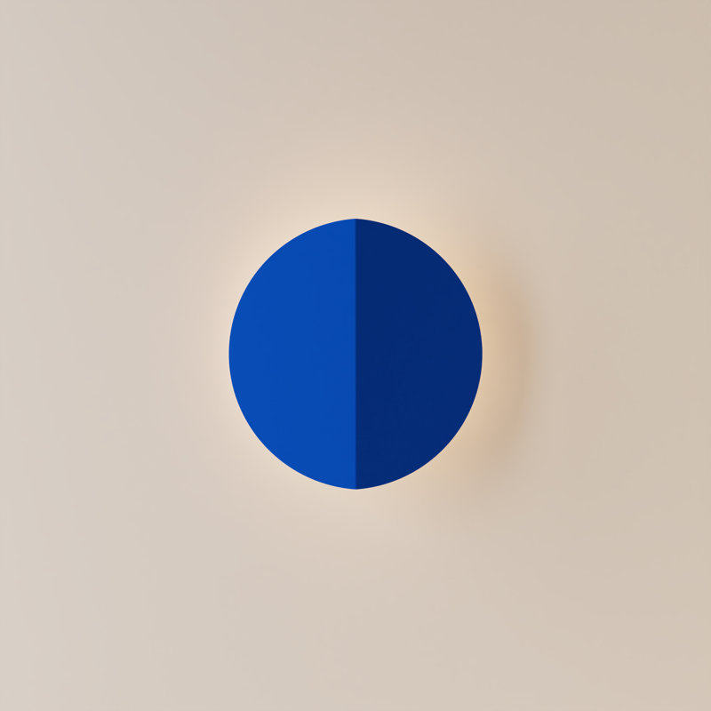 Lune Wall Sconce, Cobalt