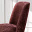 Fauteuils d'appoint rembourrés en chenille, dossier haut, pieds en bois massif-1145051001