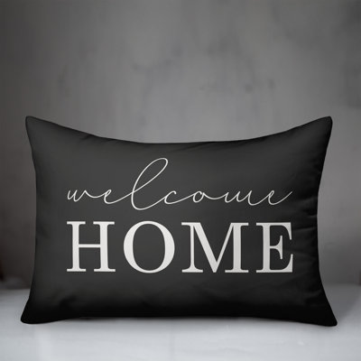  Welcome Home Indoor/Outdoor Lumbar Pillow