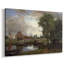 Flatford Mill (Scène sur une rivière navigable) - John Constable - Toile tendue avec châssis - 1816 - 1817-2010410626