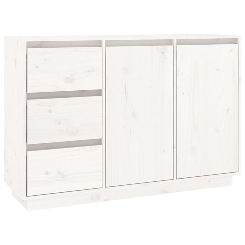 Geneviev 11cm Solid Wood Sideboard, White
