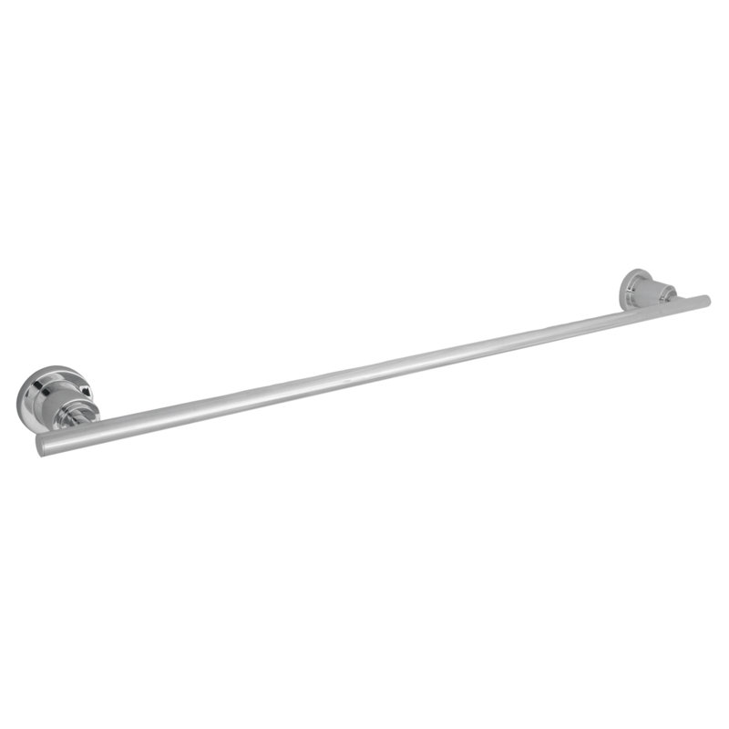 Geneva Wall Mounted Towel Bar, Polished Chrome
