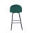 Everly Quinn Eisele Bar Stools Set Of 2, Velvet Upholstery, Steel Legs-1215113921