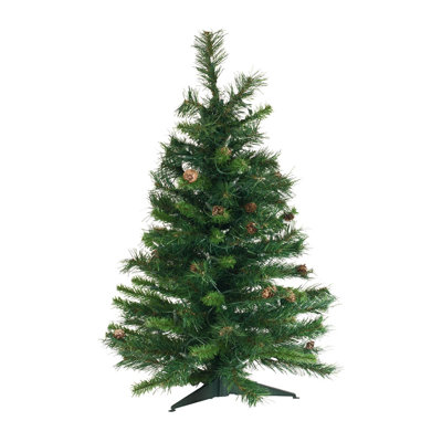 Cheyenne Pine Artificial Christmas Tree with Clear Lights