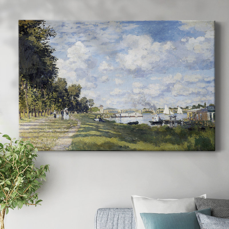 Monet - Toile tendue avec châssis, H 40 po x l 60 po
