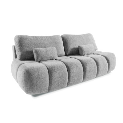 3 Seater Chenille Sofa Bed