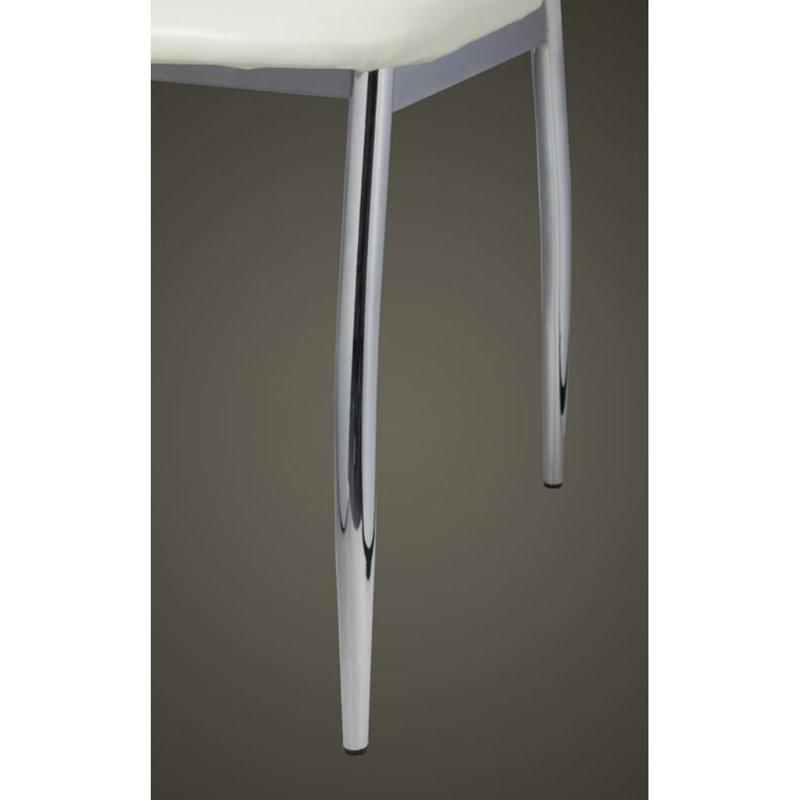 Chaise d'appoint Ahuva, Blanc