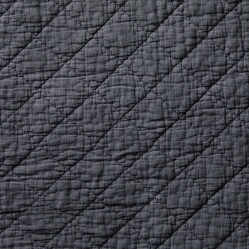 Taie décorative rustique en coton couleur unie, Euro, Cuivre