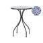 Aritra Round Metal Outdoor Bistro Table , 60cm cm W 60cm cm D