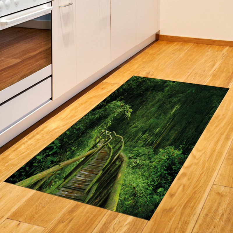 Tapis décoratif Jungle, Rectangle 2 pi 7 po x 5 pi