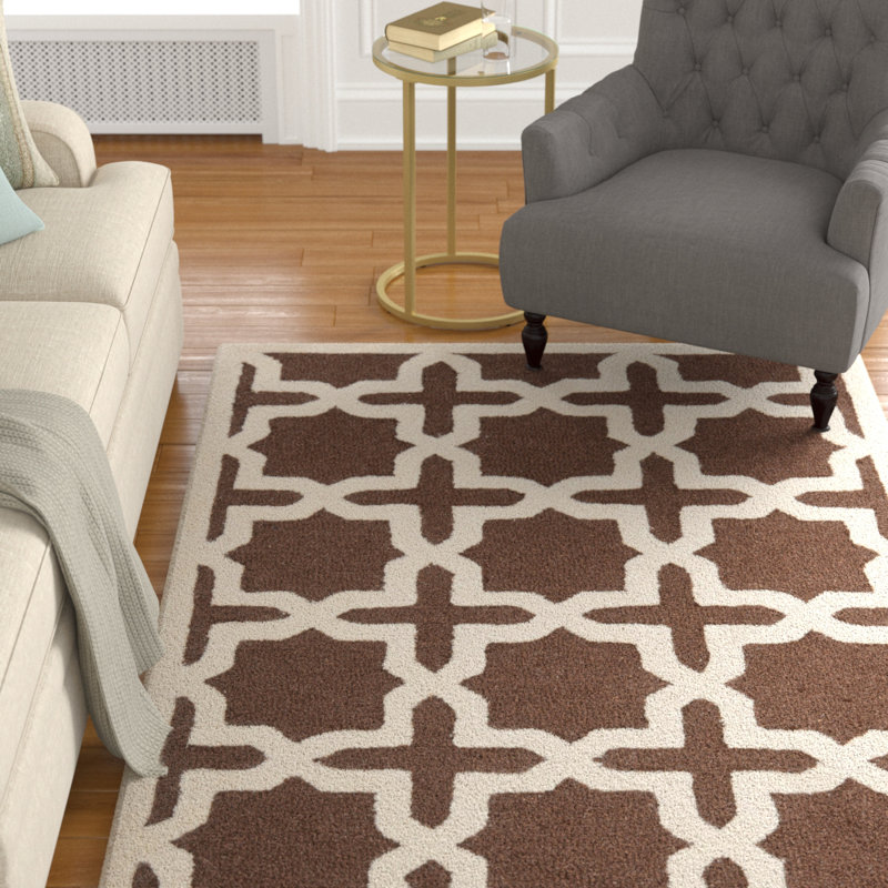 Tapis en laine touffeté à la main igna Cambridge, Rectangle 5 pi x 8 pi