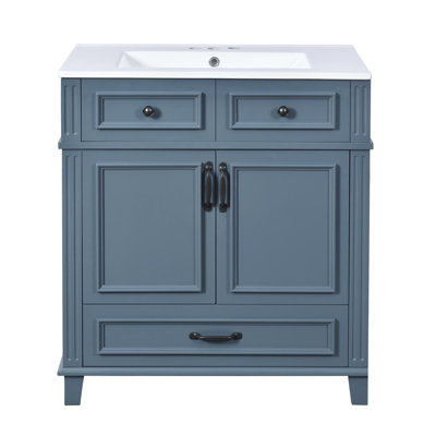 Meuble-lavabo de 36 pouces avec lavabo en céramique