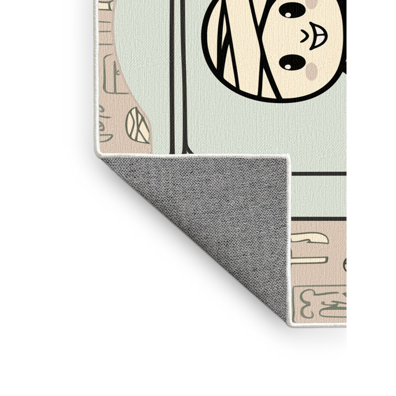 Tapis de Noël lavable The Holiday Aisle®, Rectangulaire 2 pi x 3 pi