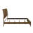 Bangor Wood King Bed, Brown-1441930633