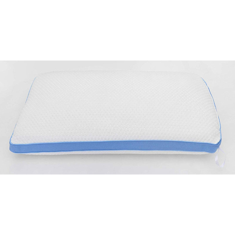 Coussin de lit standard en fibre moelleux Bertha