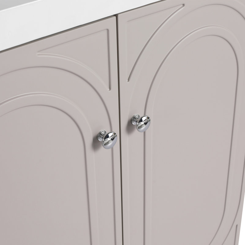 Wall Mounted Bathroom Vanity, 30"