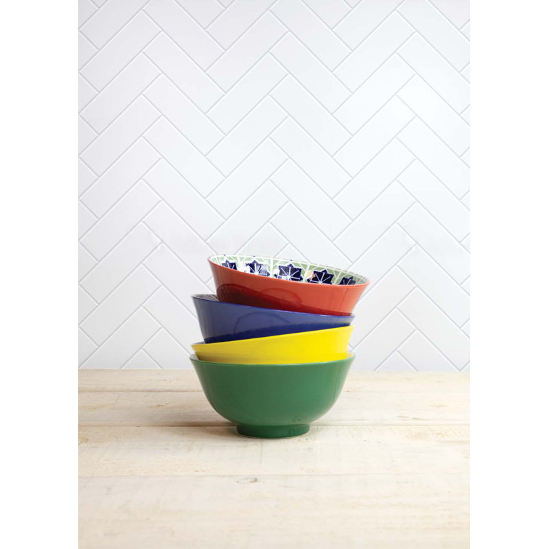 4 Piece World of Flavours Cereal Bowl Set