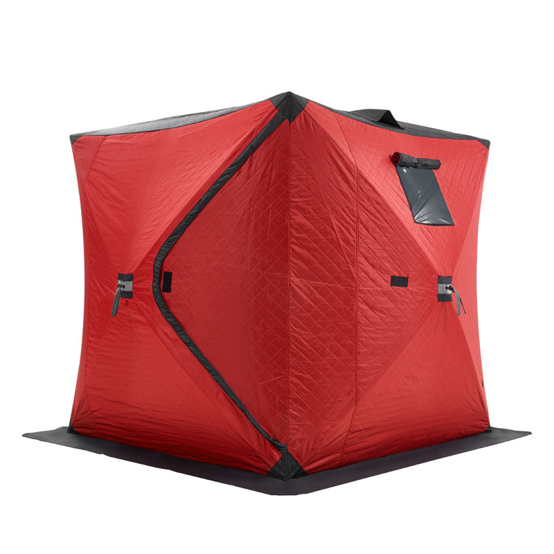 Tent, Red, 200cm H x 179.8cm W x 179.8cm D