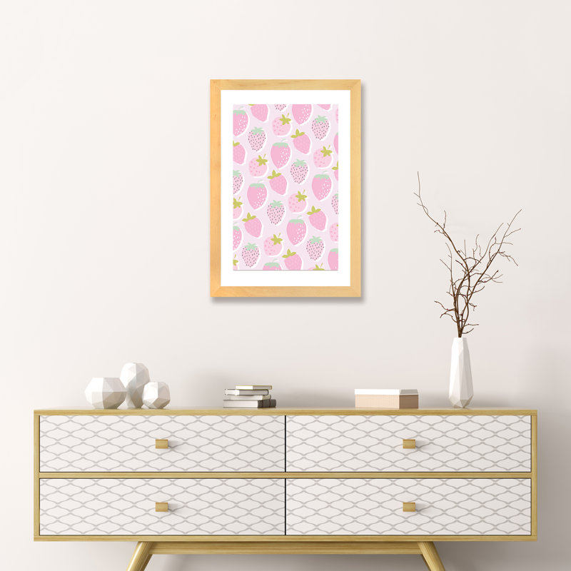" Fruit Fizz VI " by Angela Nikeas, Natural Wood Paper, 24" H x 16" W x 1" D, White