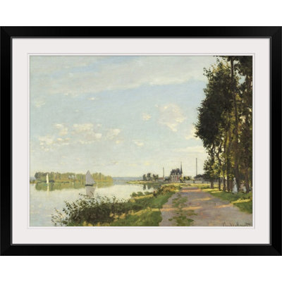 «Argenteuil, c.1872» par Claude Monet - reproduction imprimée
