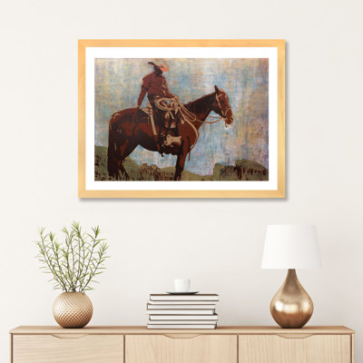 " Western Moment " Graphic Art Print