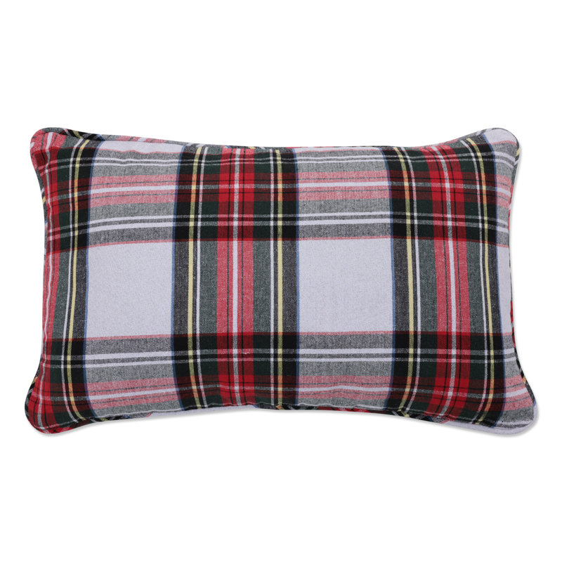 Plaid Reversible Throw Pillow