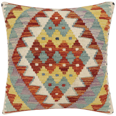 Housse et insert de coussin carré 100% laine