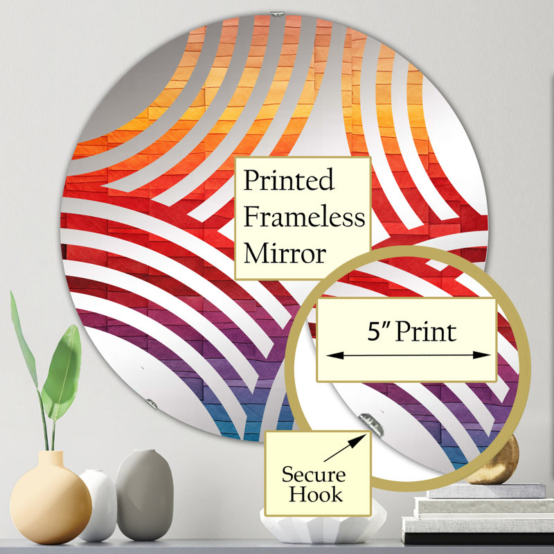 Circle Mirror, 23.6" x 23.6"