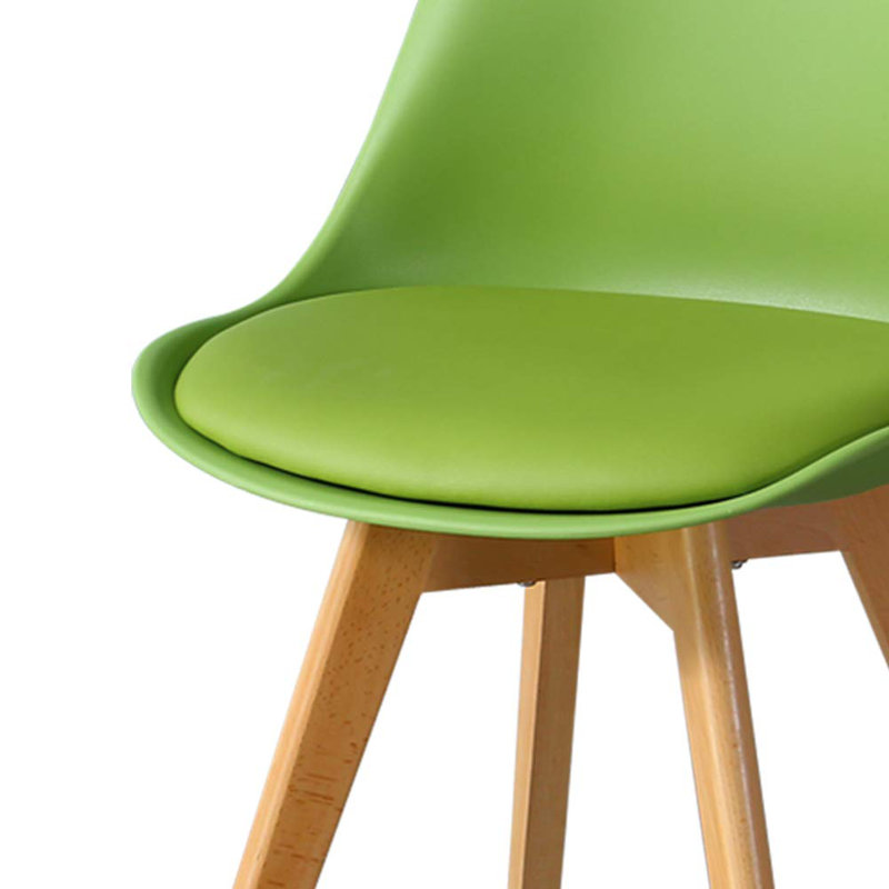 Rafe Upholstered Side Chair, Green, 4