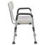 Joey 300 Lb. Chaise de bain et de douche à capacité réglable avec dossier à profondeur réglable