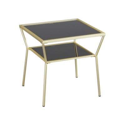 Glass Top End Table