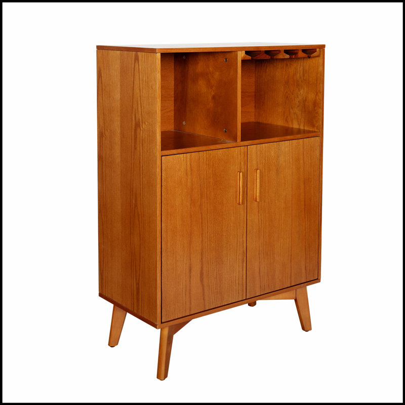 Stylish Accent Cabinet with Multiple Storage Spaces and Drawers, Perfect for Organized and Clutter-Free Living.
