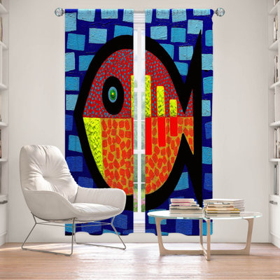 Delaughter Room Darkening Curtain Pair