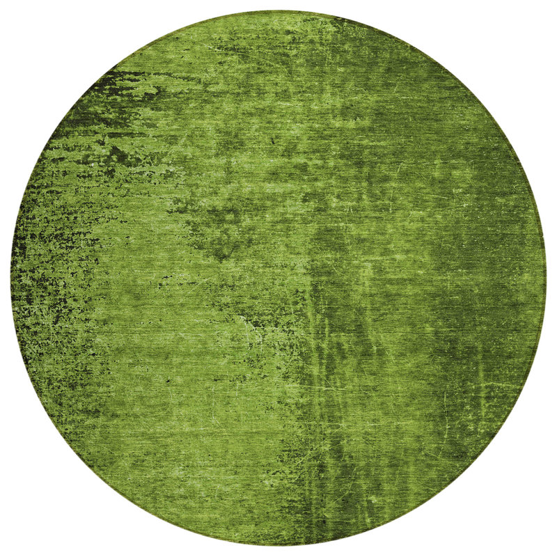 Tapis extérieur rond rond 8 po