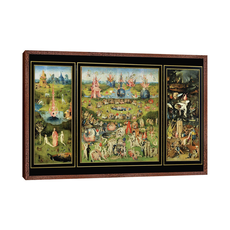 Print, 66.04 cm H x 45.72 cm W, Brown Framed