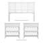 Chippendale Queen Headboard And Nightstand Set - Natural-1423046116-1412503444-1412503401