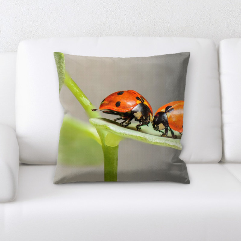 Microsuede Throw Pillow