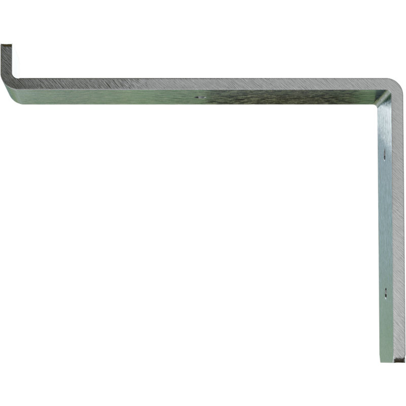 Unfinished Steel 2"W x 8"D x 6.75"H Shelf Bracket