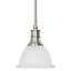 Luminaire suspendu en forme de cloche unique à 1 lumière Amonta