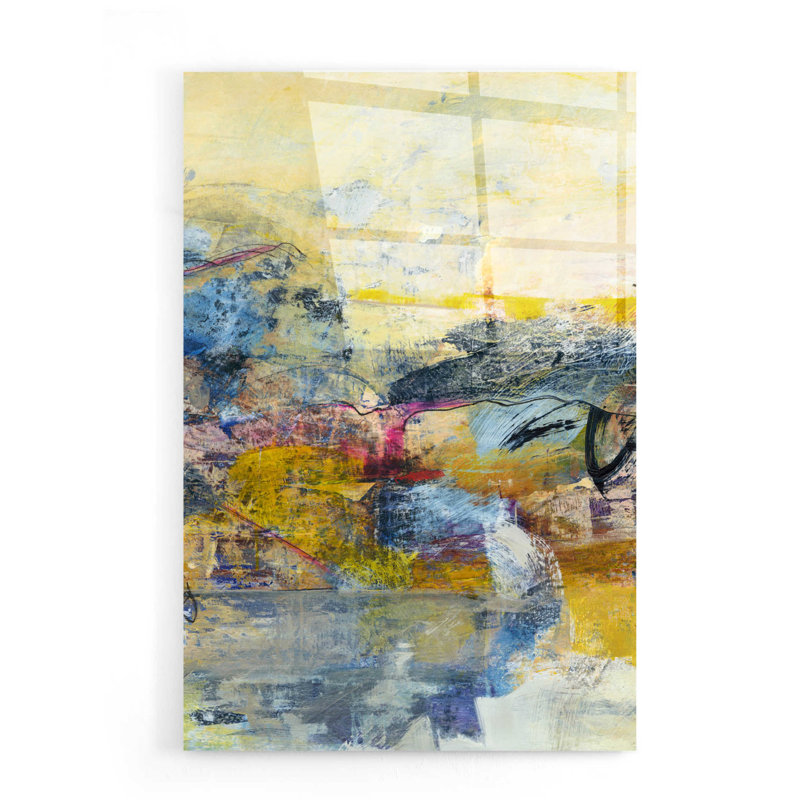 "Textured Triptych II" par Jodi Fuchs, H 24 po x l 16 po x P 0,2 po