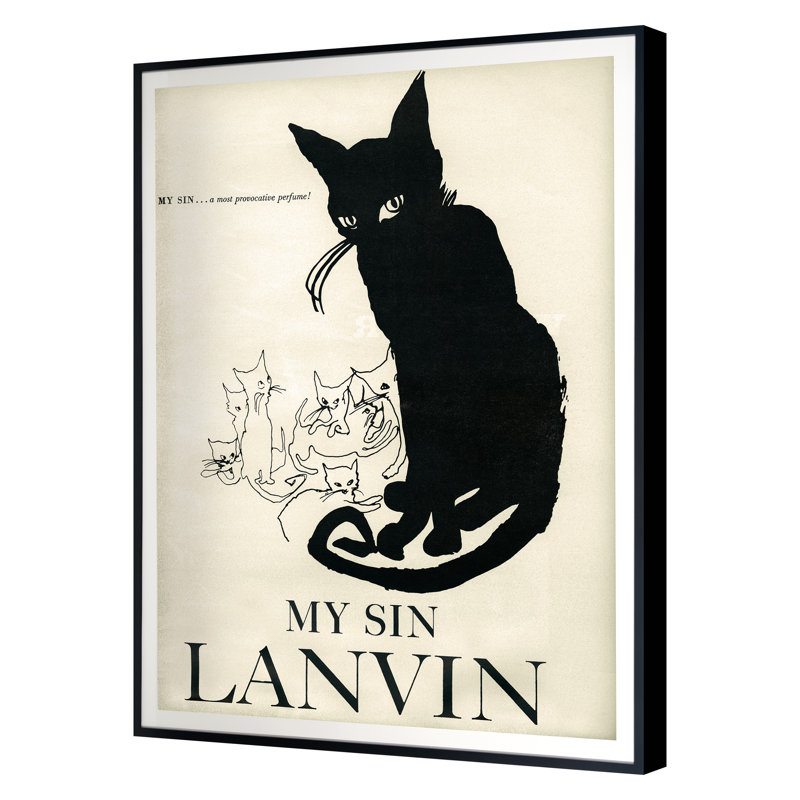 «My Sin», encadrée sur papier par Grand archives, reproduction