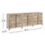 Apothecary 12 - Drawer Solid Wood Dresser